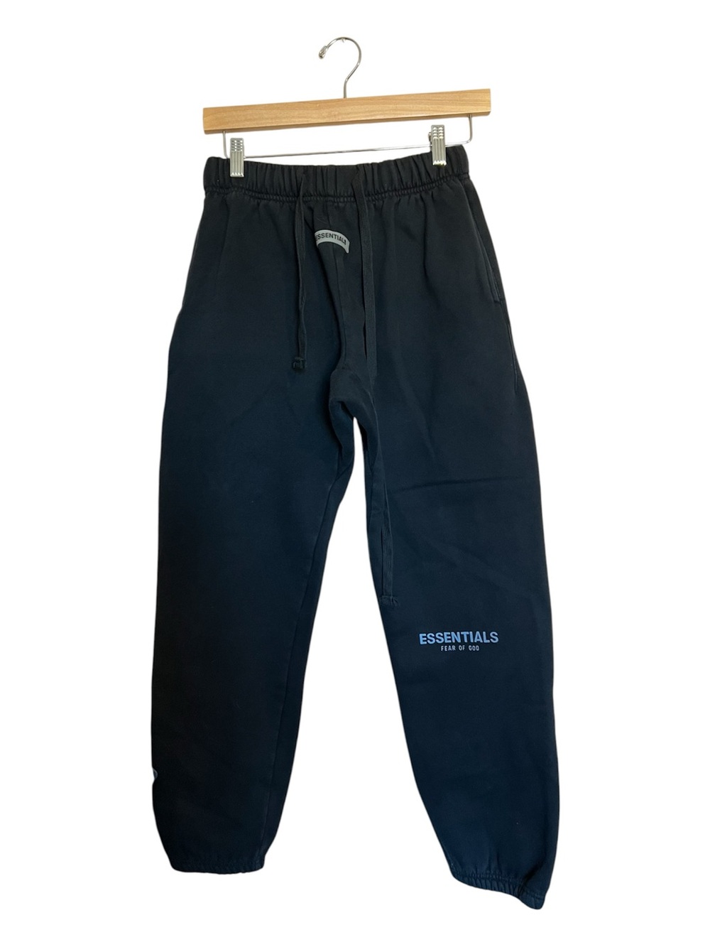 ESSENTIALS fear of God Men's Black Sweatpants size Large